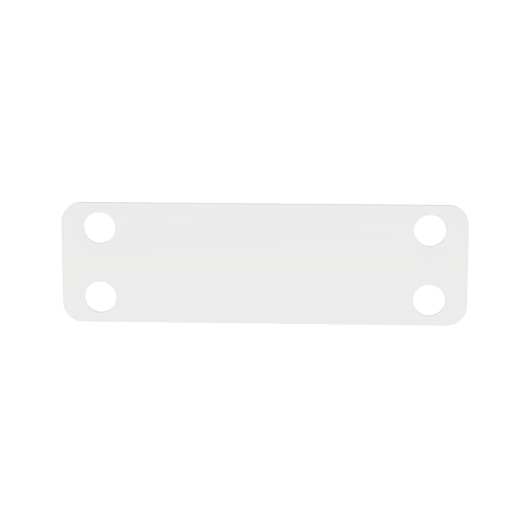 Marker Plate, 3.50IN x 0.75IN(88.9mm x 19.