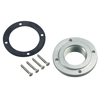 Liquid-Tight Adapter For Pin and Sleeve Plugs And Connectors, 60 Amp, 3, 4, 5-Wire, IP67, Watertight, Aluminum