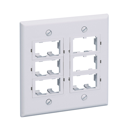 Faceplate,12Pt,DG,Classic,IW,EA