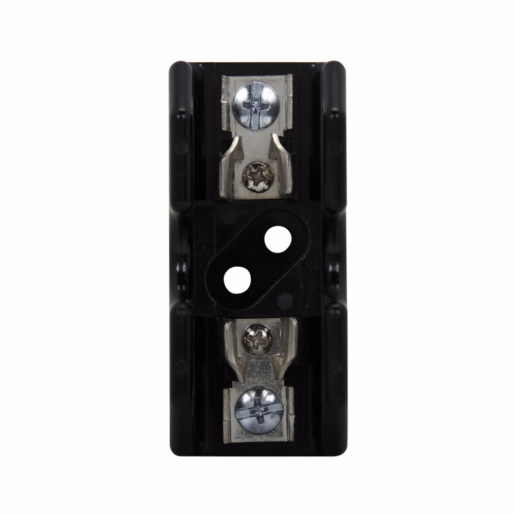 Eaton Bussmann series Class T modular fuse block, Modular fuse block, 0-30 A, Single-pole, Class T, 200 kA, Screw, 200 kAIC, Glass polyester, 600 Vac/dc, #18-10 AWG Cu