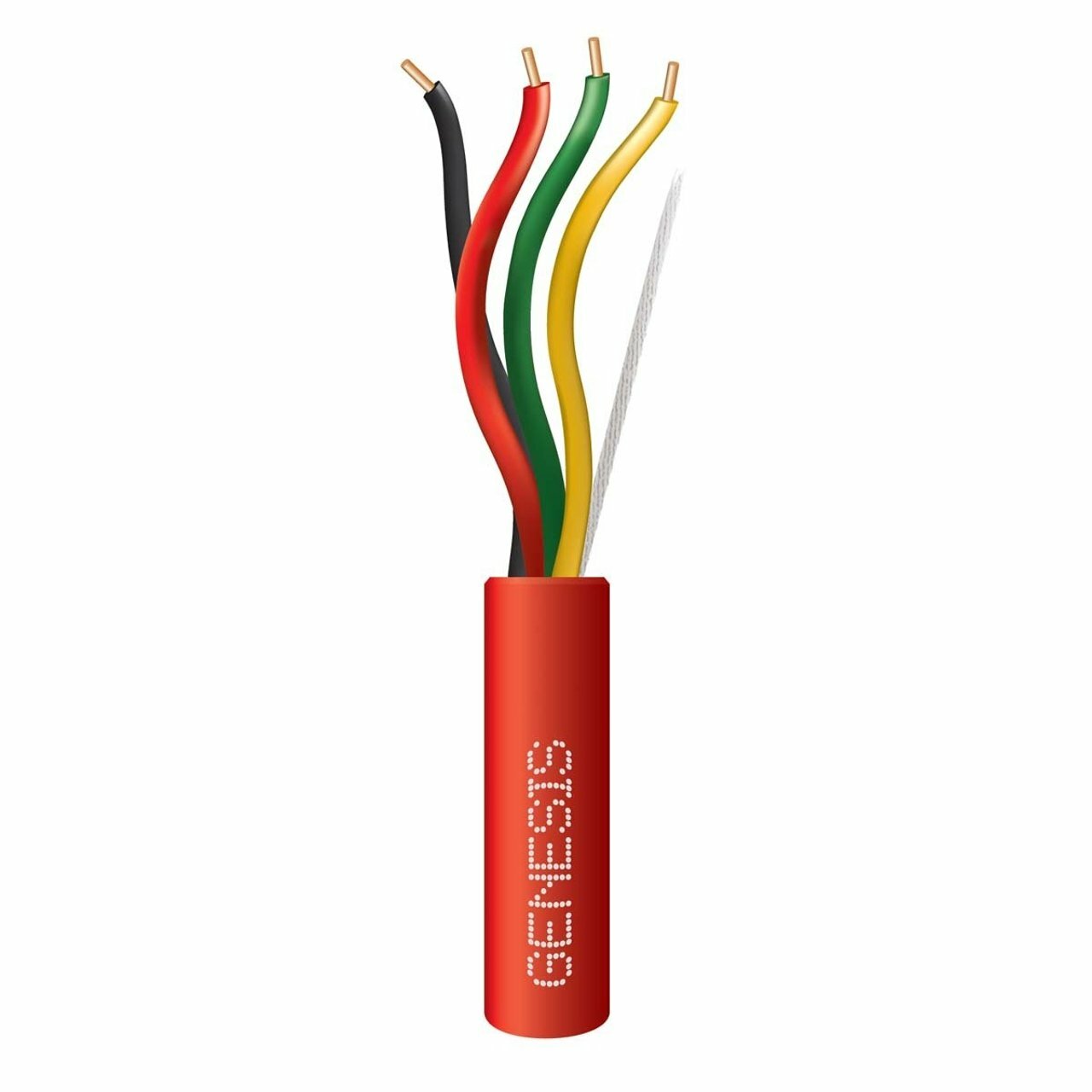 14/4 SOLID CABLE - 1000 FT REEL - RED